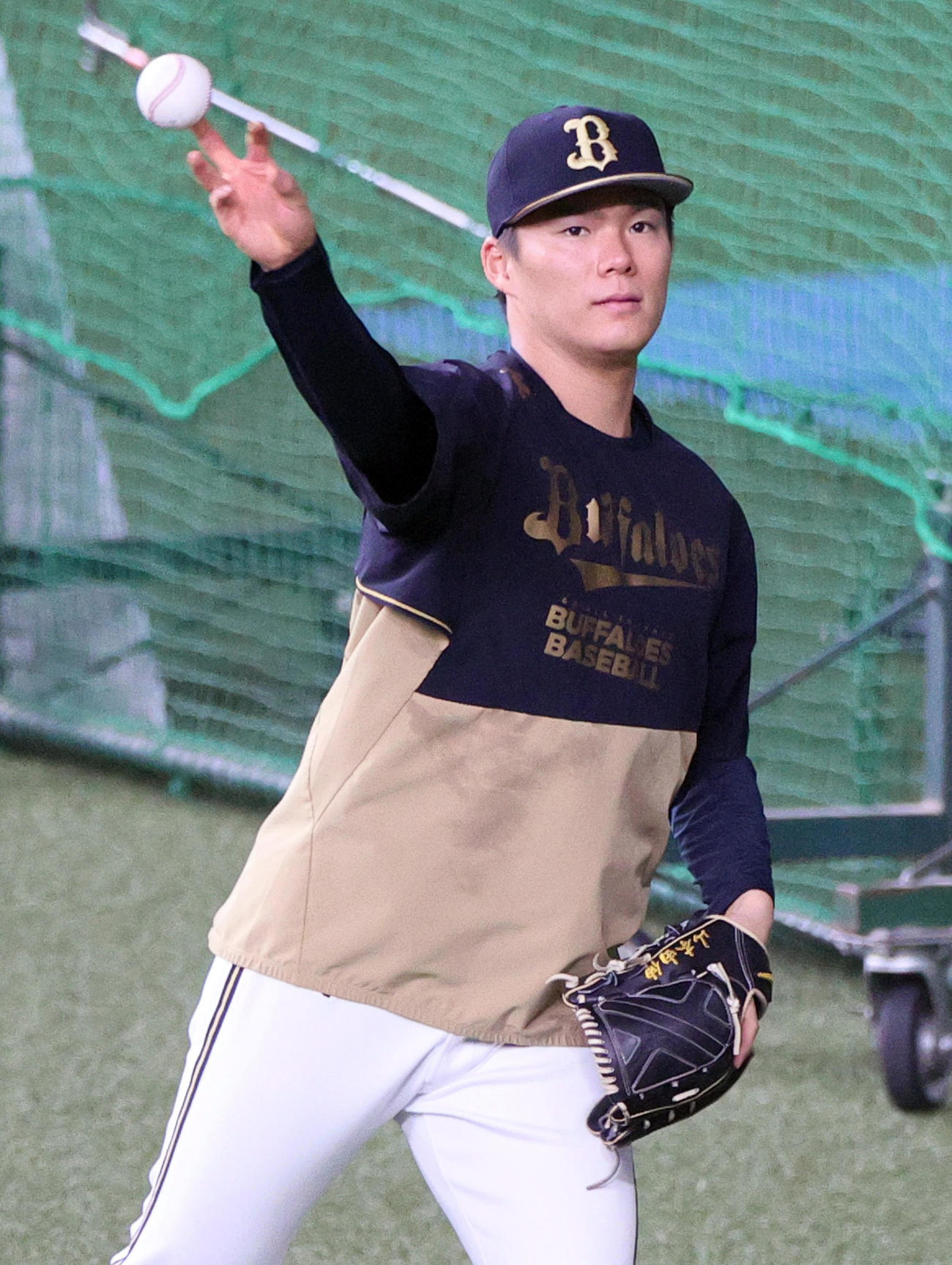 オリックス山本由伸（2022年9月25日撮影）