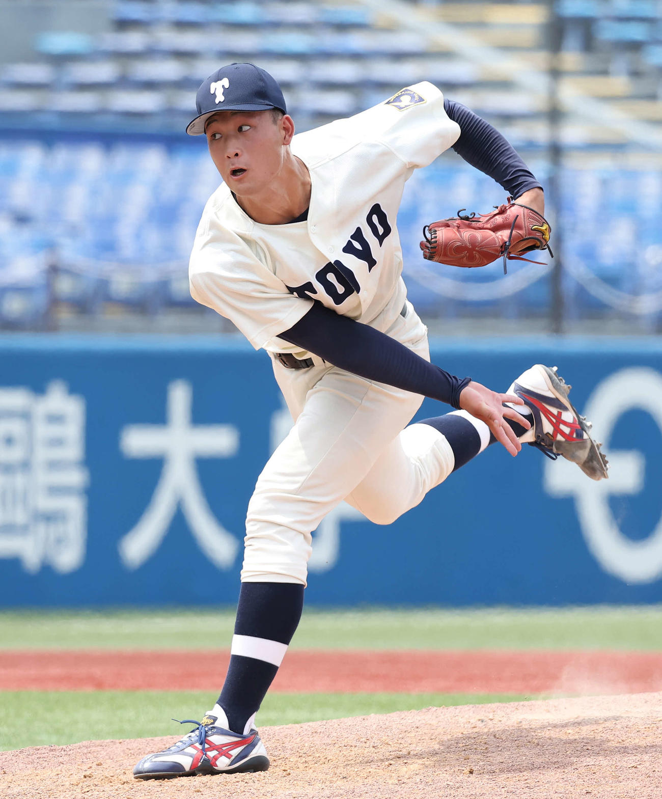 東洋大・羽田野温生（2022年6月20日撮影）