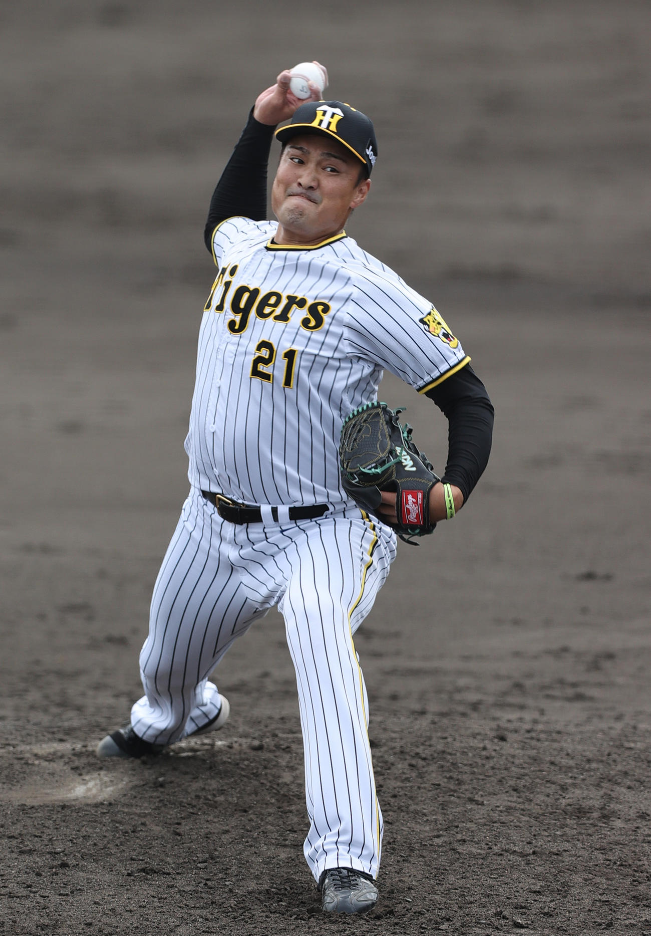 阪神秋山拓巳（2022年9月21日撮影）