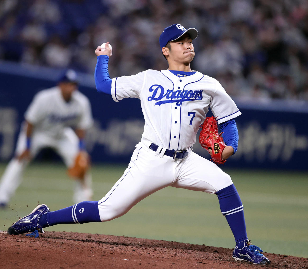 中日根尾昂（2022年9月23日撮影）