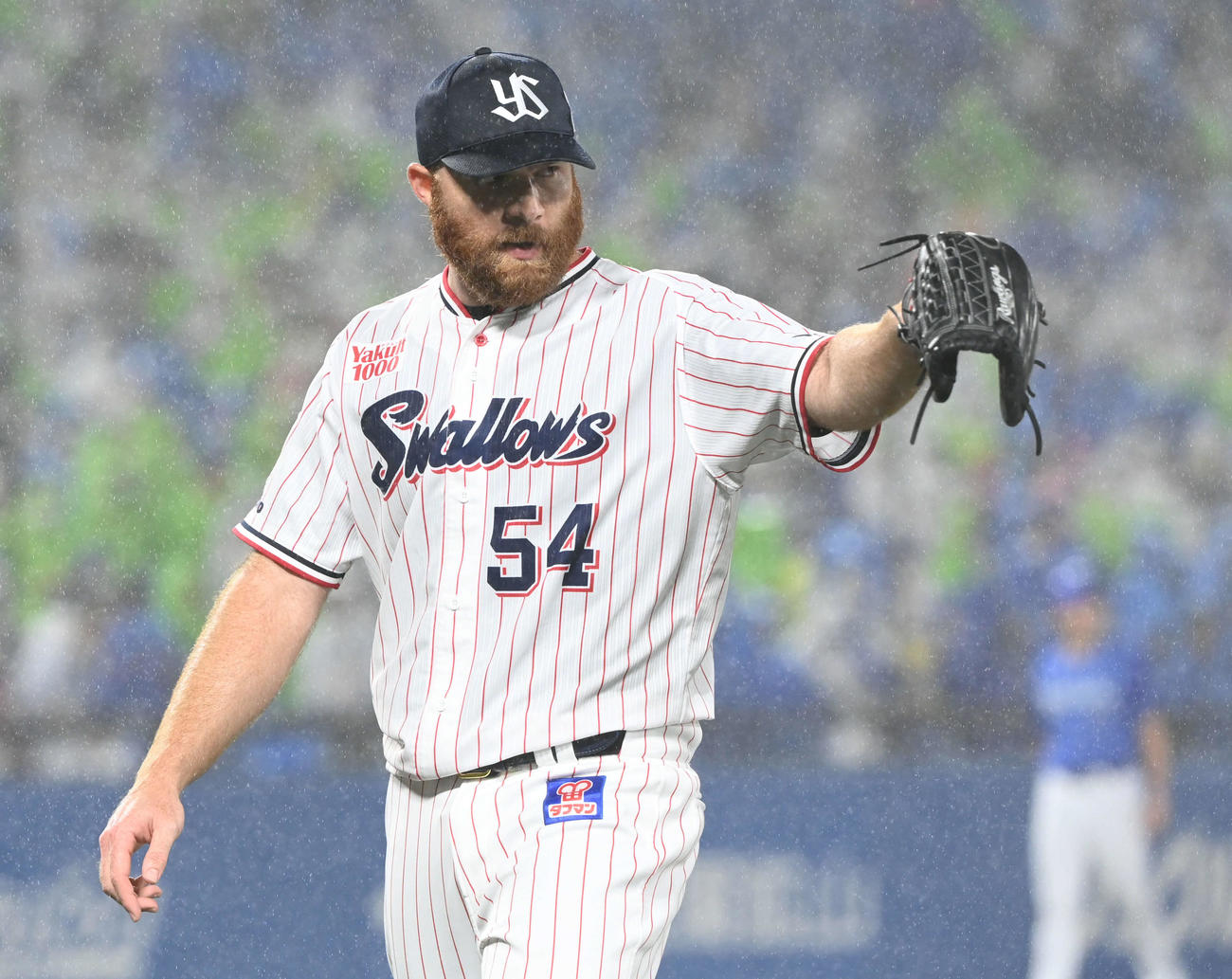 ヤクルト・サイスニード（2022年9月24日撮影）
