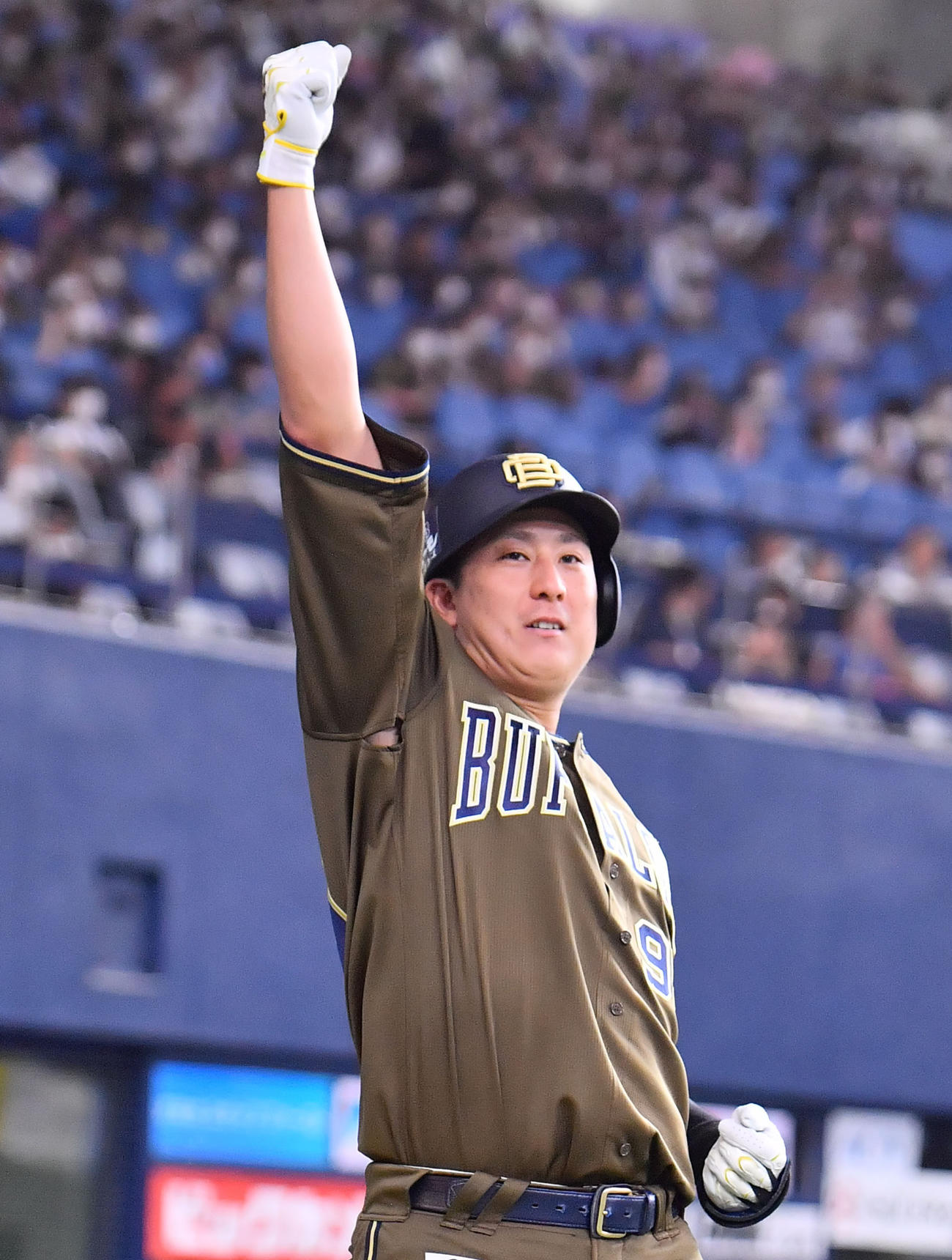 オリックス杉本裕太郎（2022年8月11日撮影）