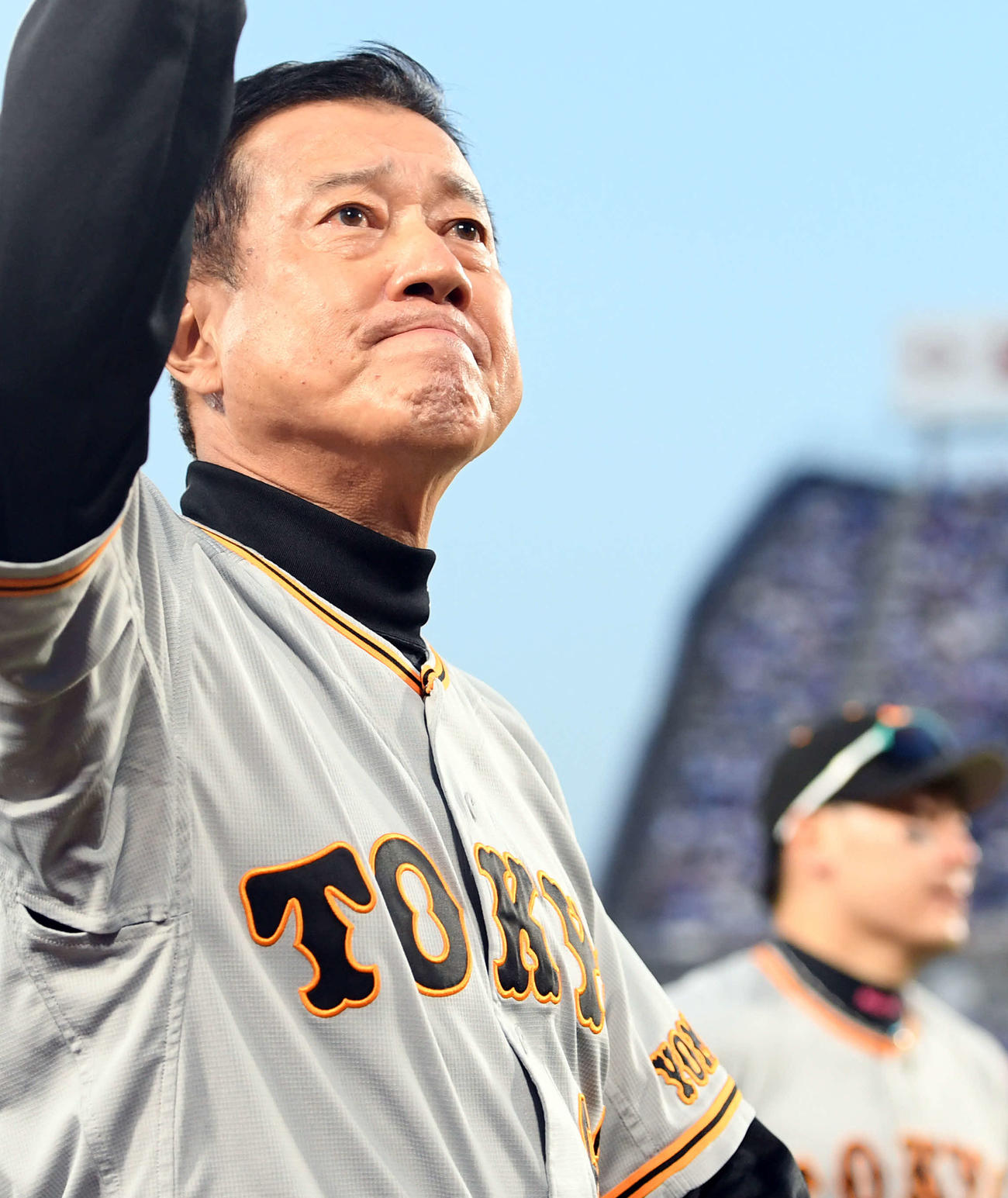 DeNA対巨人　レギュラーシーズンの最終戦を終えグラウンドを後にする巨人原監督（撮影・たえ見朱実）