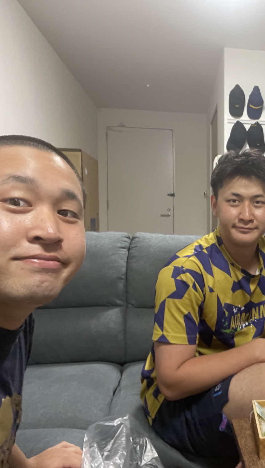 オリックス宮城（左）と紅林（提供宮城本人）