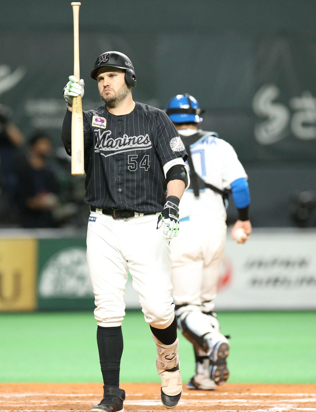 ロッテ・レアード（22年9月28日撮影・佐藤翔太）