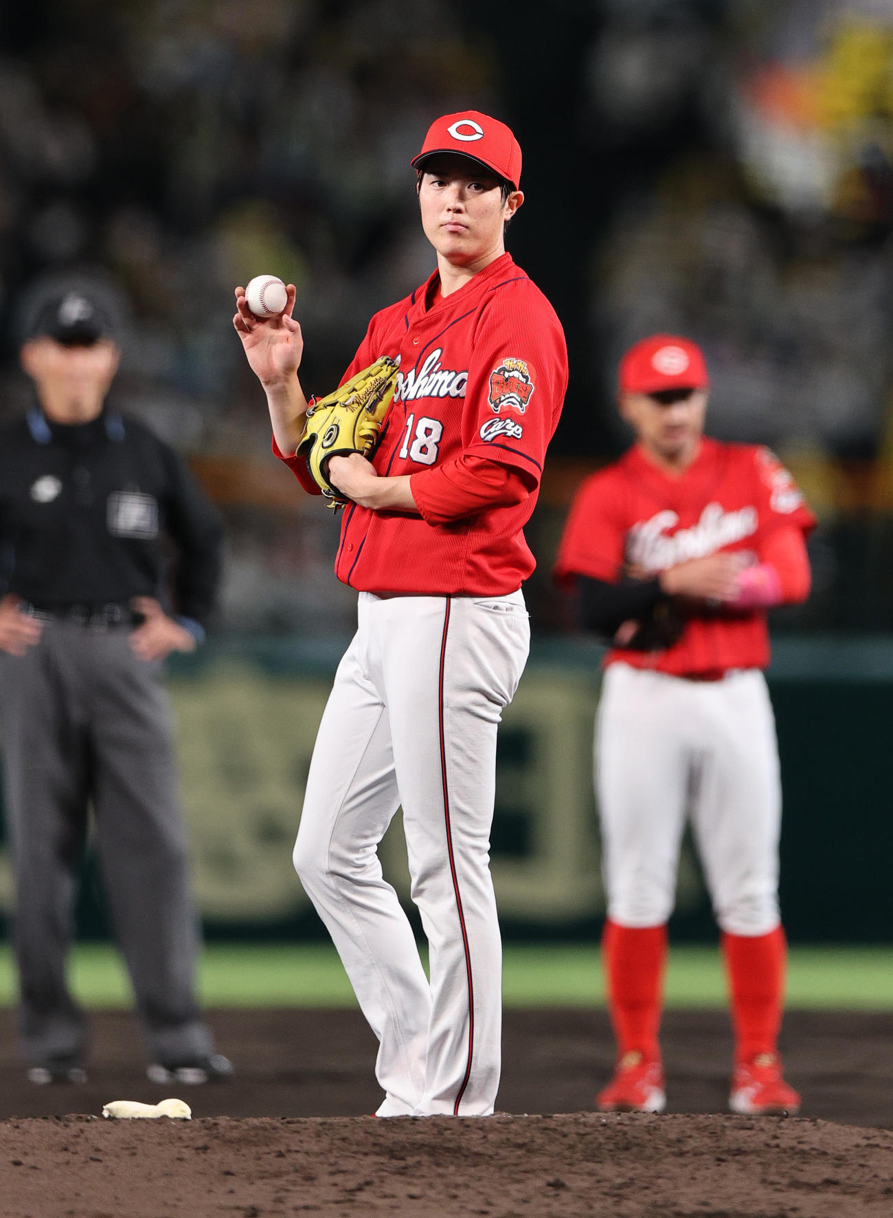 広島の森下暢仁（2022年9月21日）