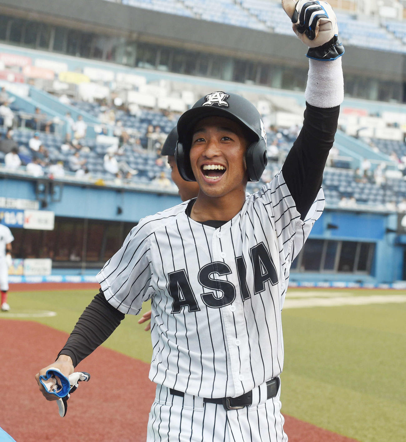 亜大・田中幹也（9月19日撮影・柴田隆二）