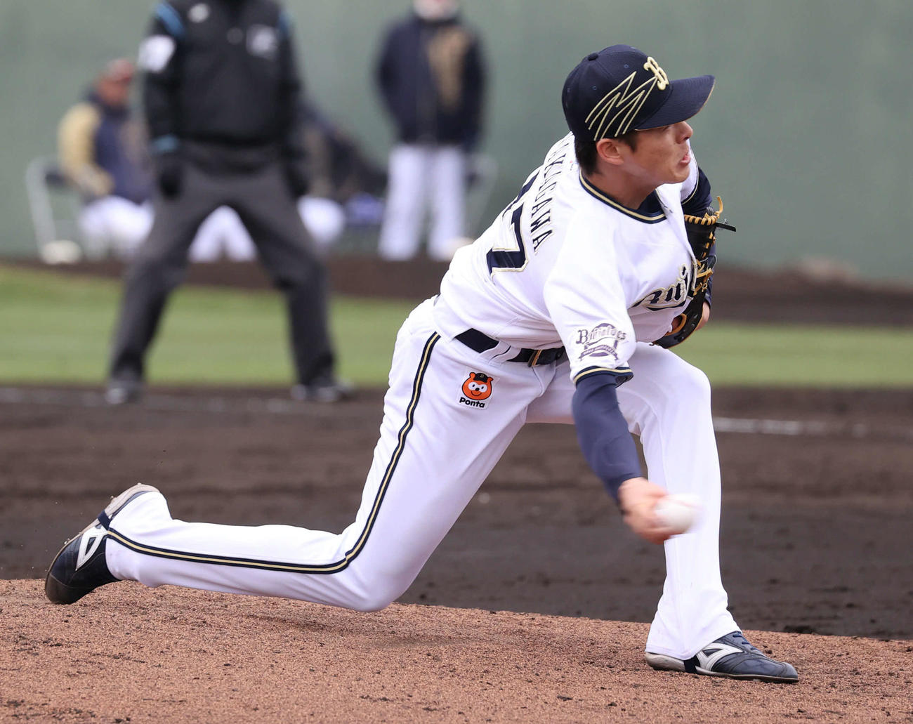 中川颯（2022年2月23日撮影）