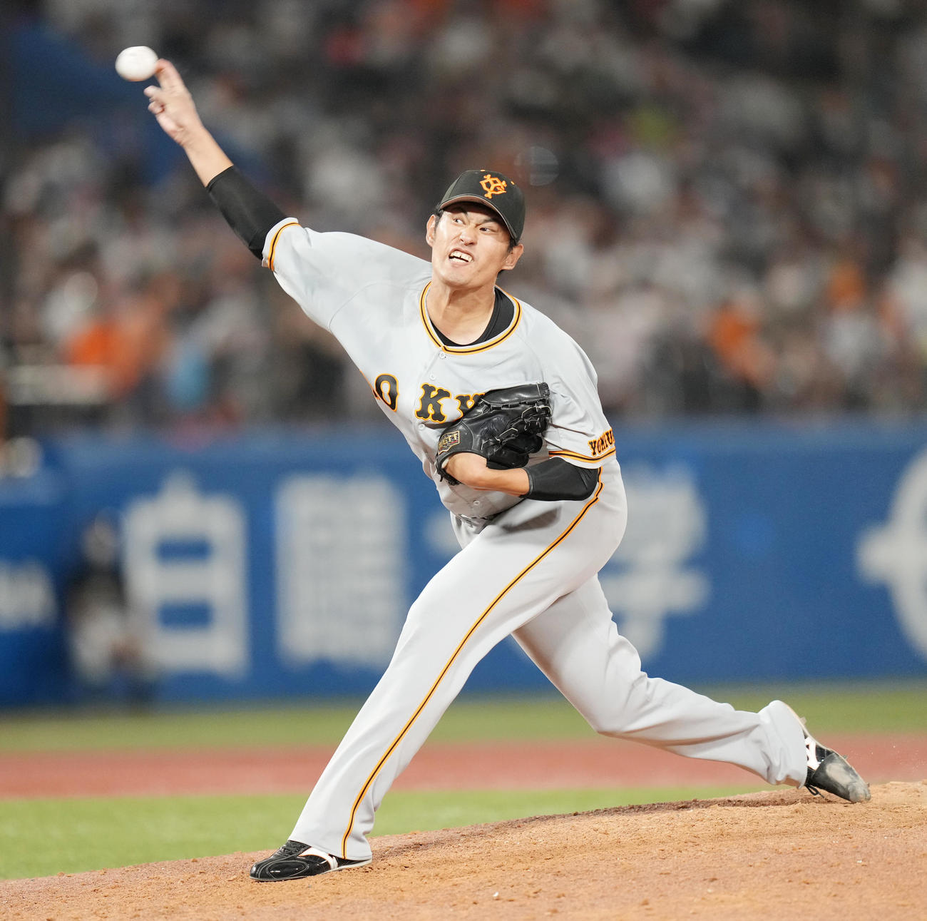 巨人井納翔一（2022年8月7日撮影）