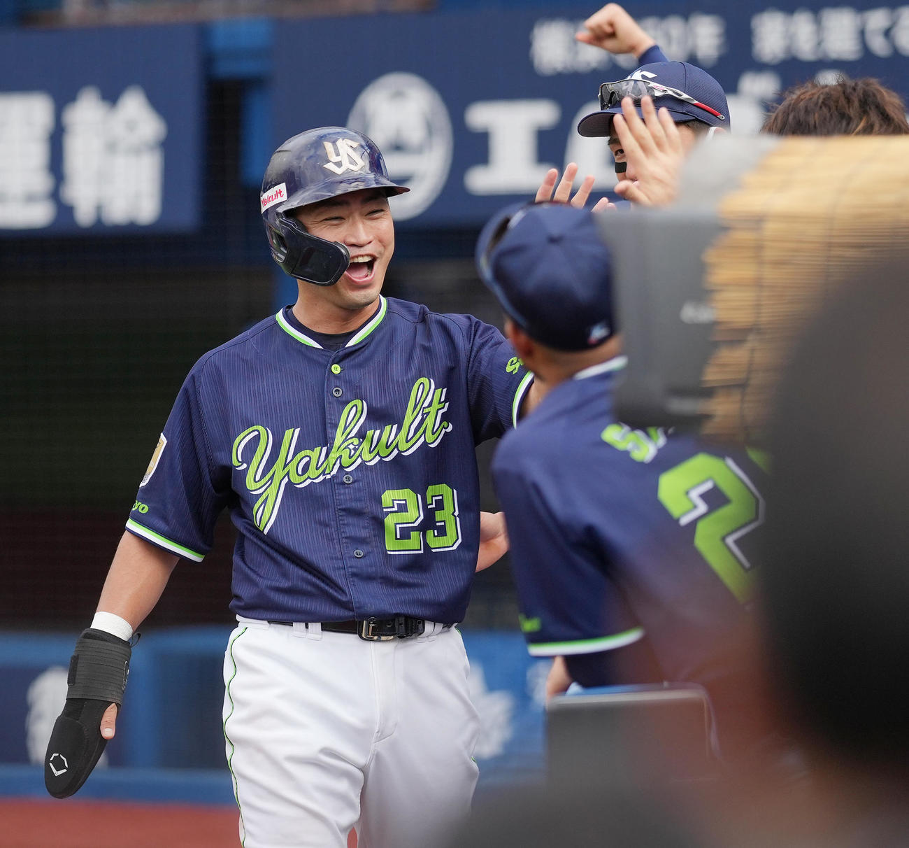ヤクルト青木宣親（2022年9月11日撮影）