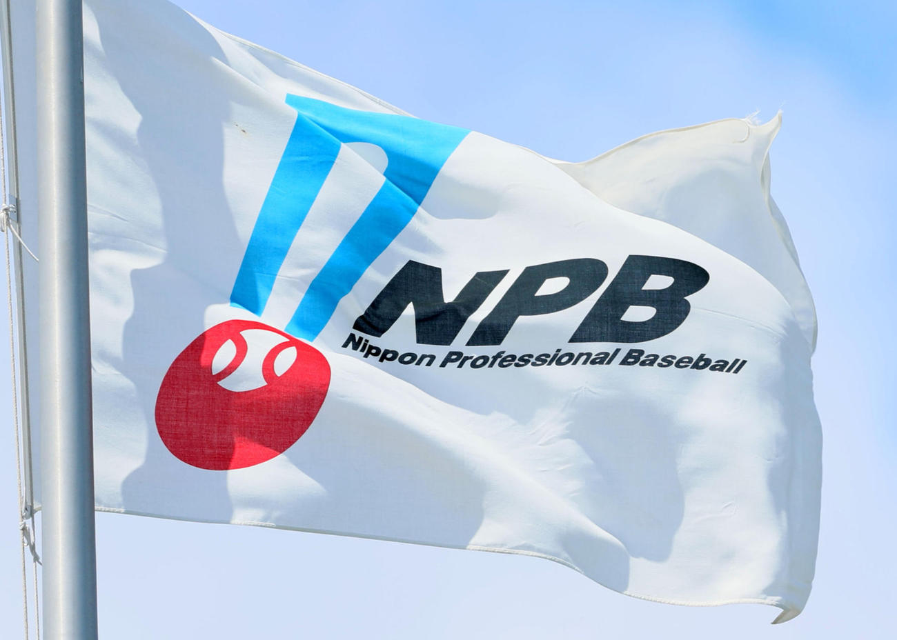 NPB旗（2022年7月撮影）