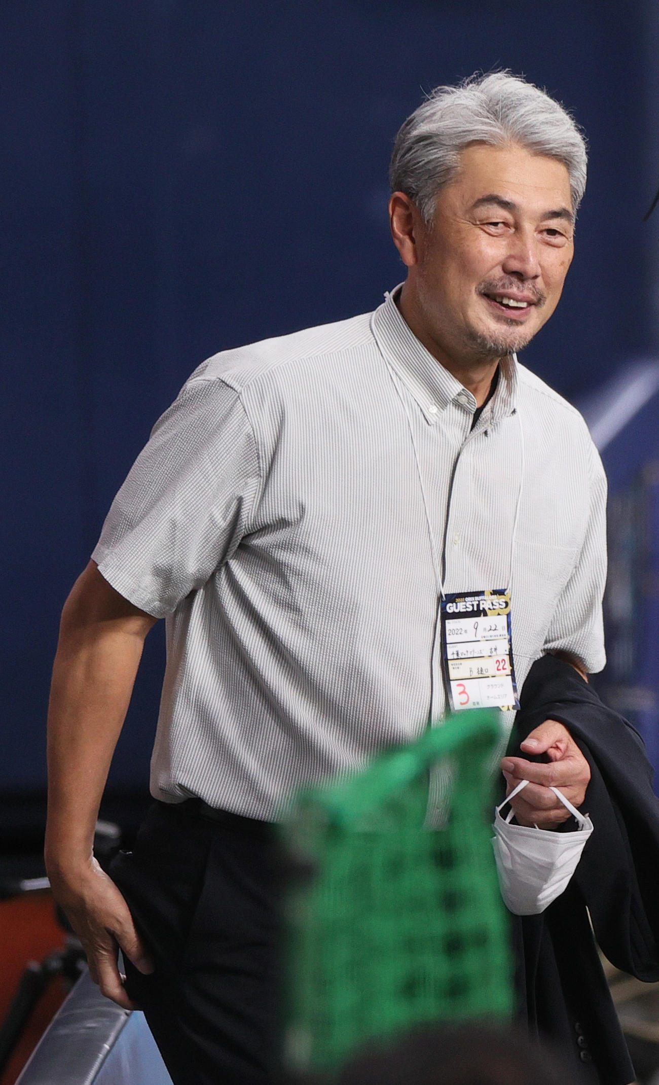 吉井理人氏（2022年9月22日撮影）