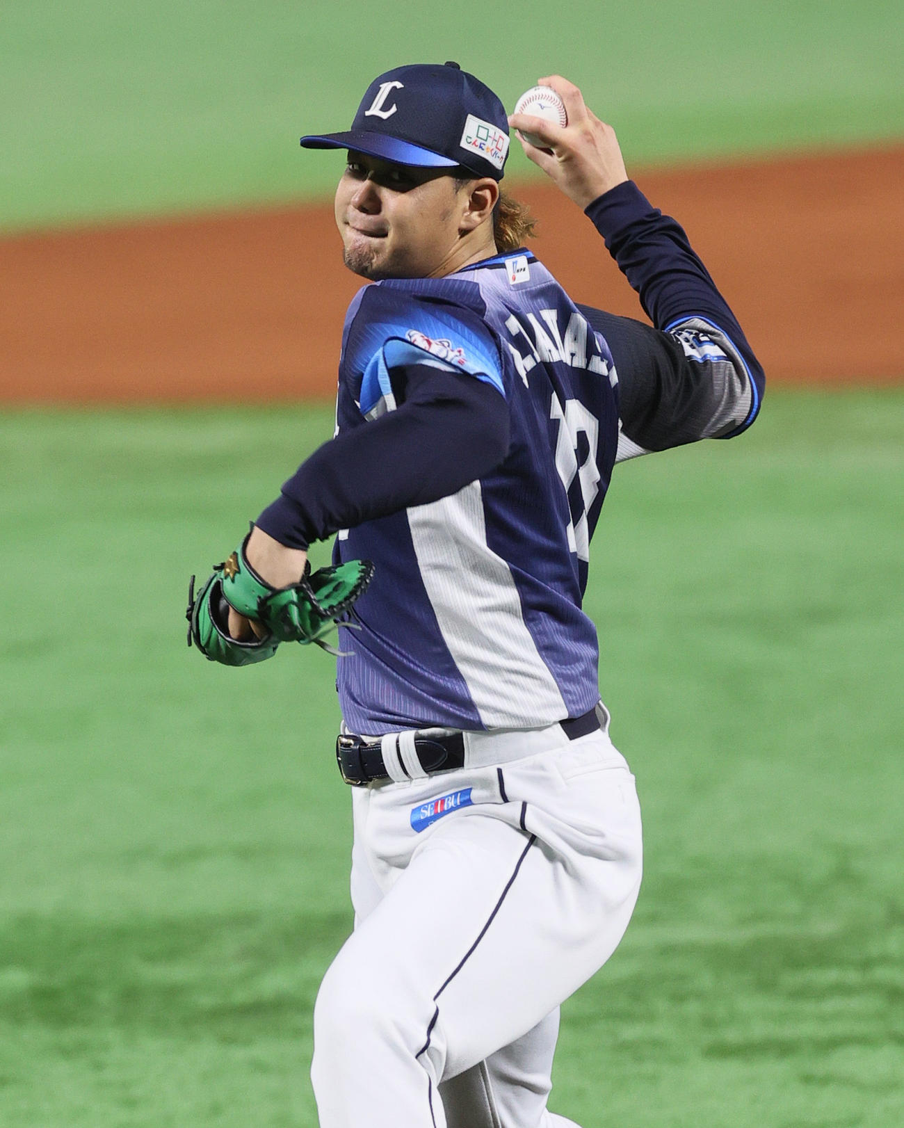 ソフトバンク対西武　西武先発の高橋（撮影・上山淳一）