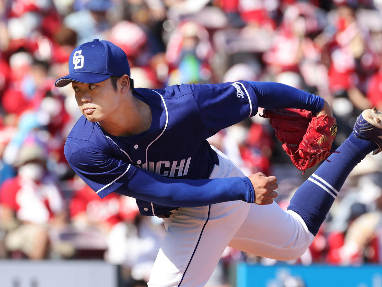 2日広島戦で初先発を果たした中日根尾昂