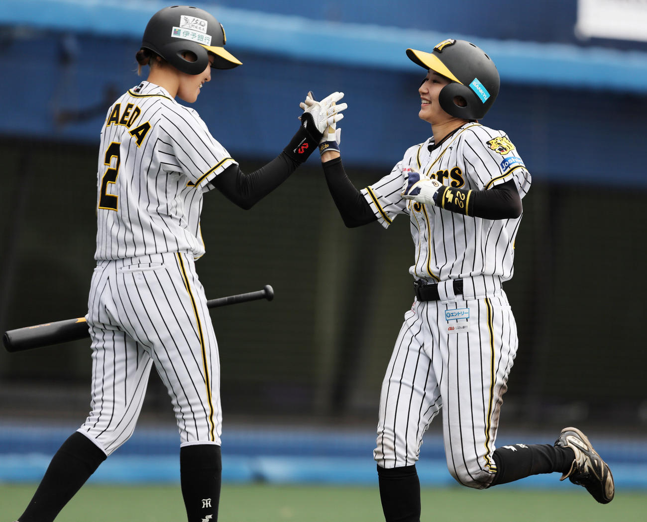 全日本女子硬式野球選手権2回戦　京都両洋対阪神タイガースWomen　タイガースWomenは初戦となる京都両洋高との2回戦を5回7－0でコールド勝ちし好発進する（阪神タイガースWomen提供）