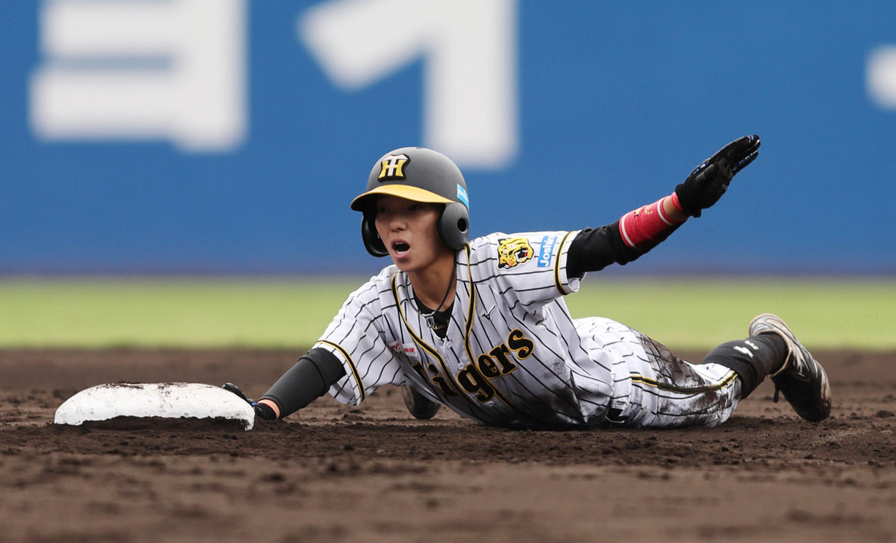 全日本女子硬式野球選手権2回戦　京都両洋対阪神タイガースWomen　タイガースWomenは初戦となる京都両洋高との2回戦を5回7－0でコールド勝ちし好発進する（阪神タイガースWomen提供）