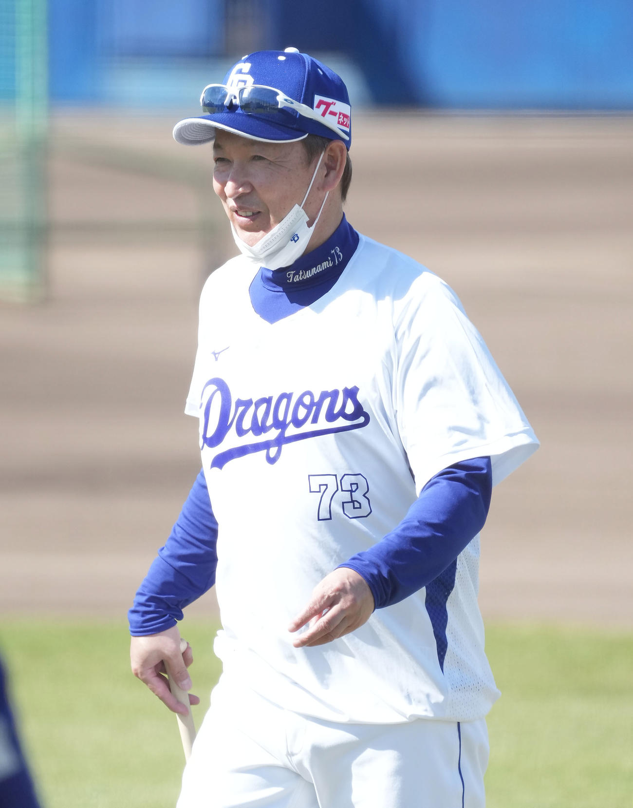 中日立浪和義監督（2022年10月11日撮影）
