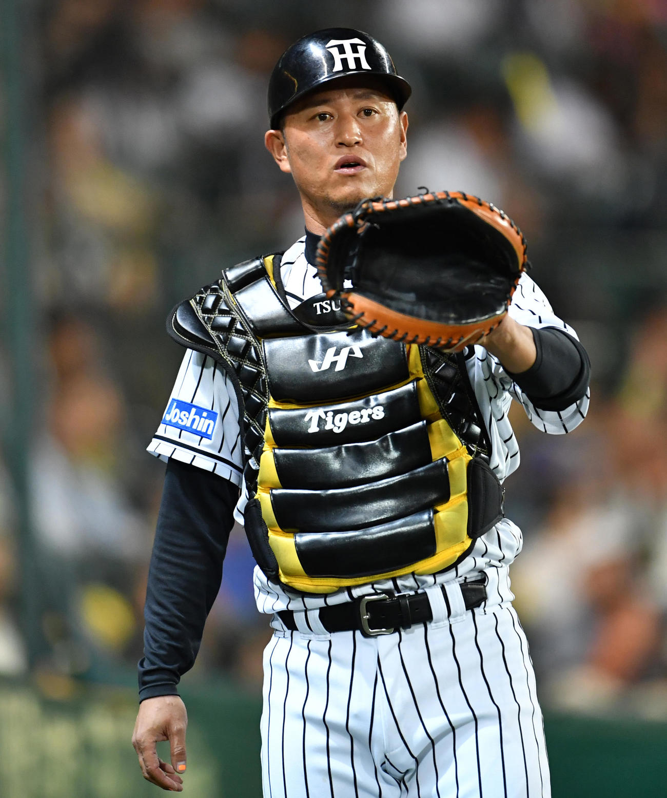 阪神時代の鶴岡一成（2016年9月2日撮影）