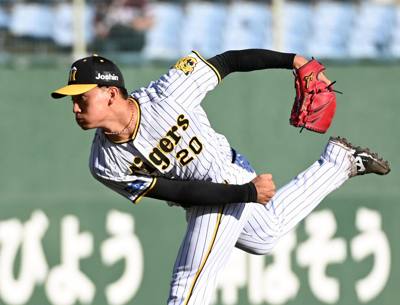 阪神森木大智（2022年10月8日撮影）