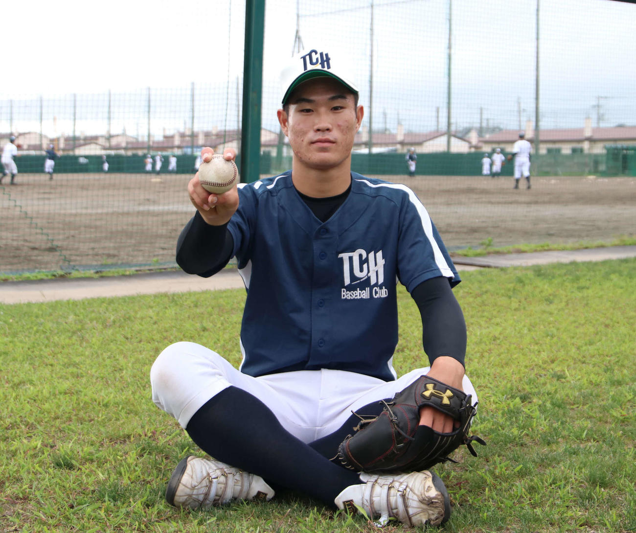 苫小牧中央・斉藤優汰（2022年8月26日撮影）