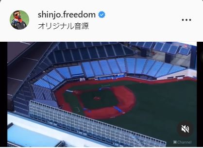 新庄剛志監督のインスタグラムより