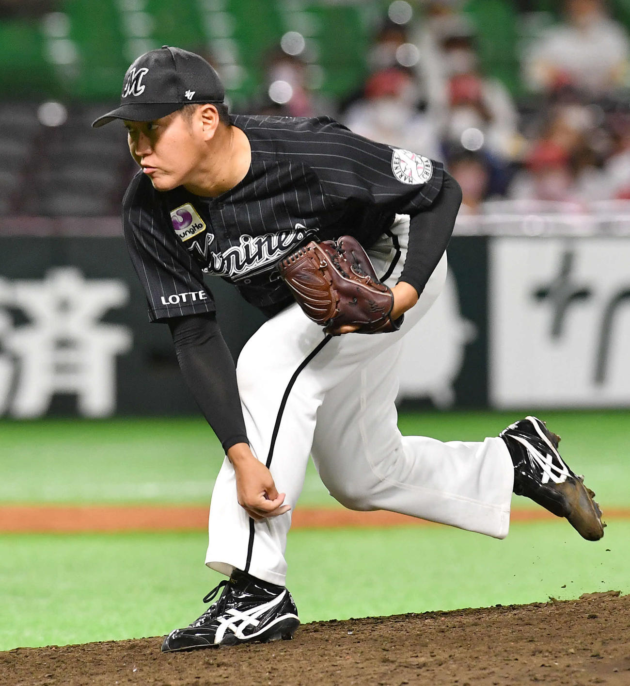 ロッテ広畑敦也（22年9月撮影）