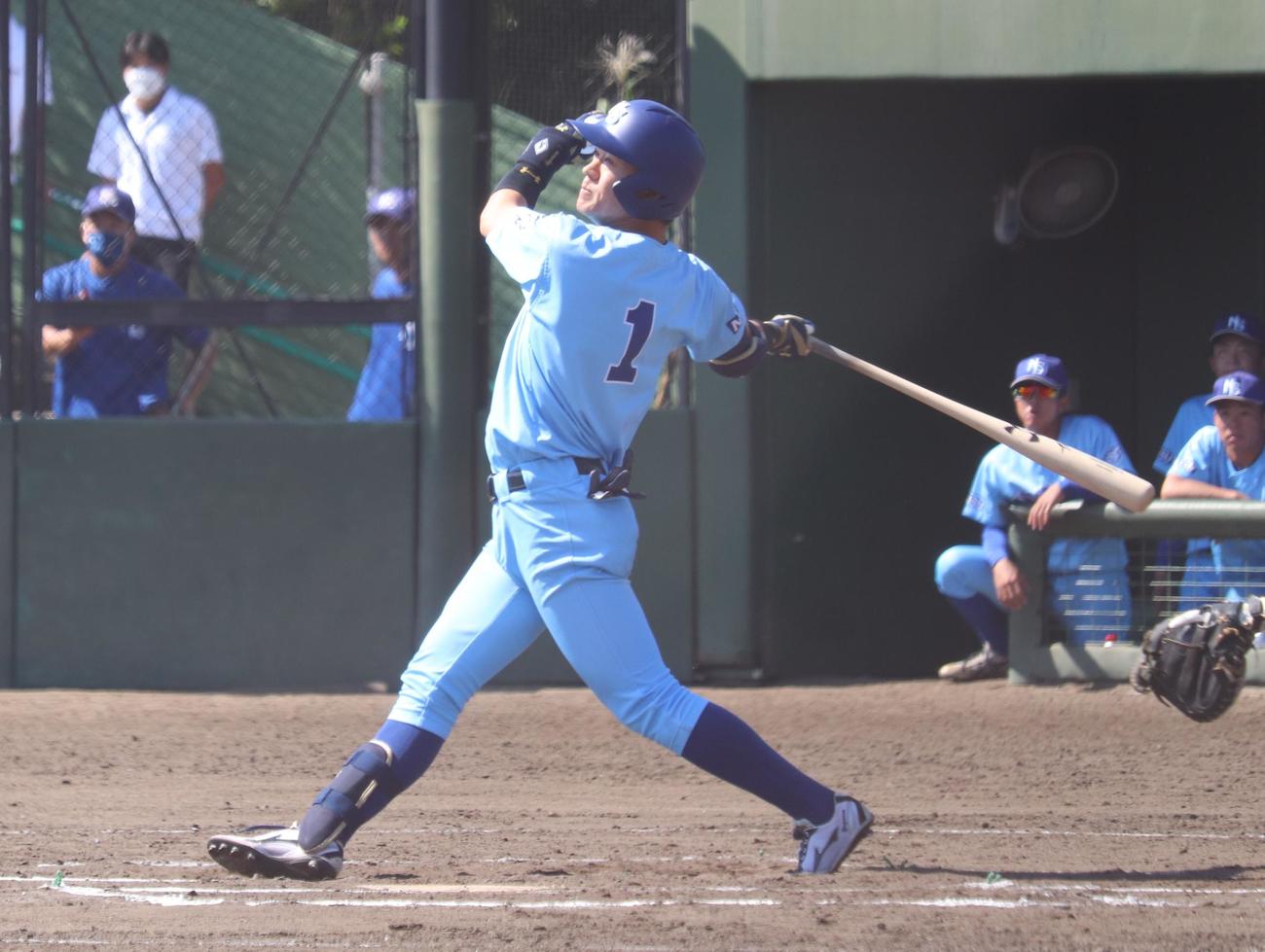日体大・矢沢宏太（2022年10月2日撮影）