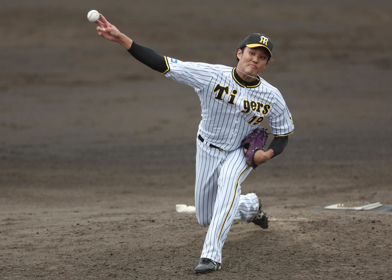 阪神藤浪晋太郎（2022年10月5日撮影）