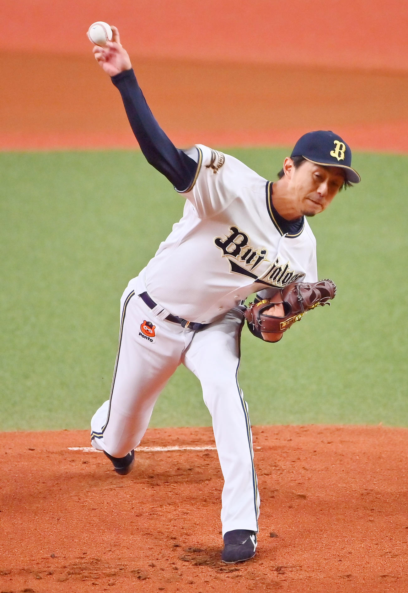 オリックス増井浩俊（2022年9月16日撮影）