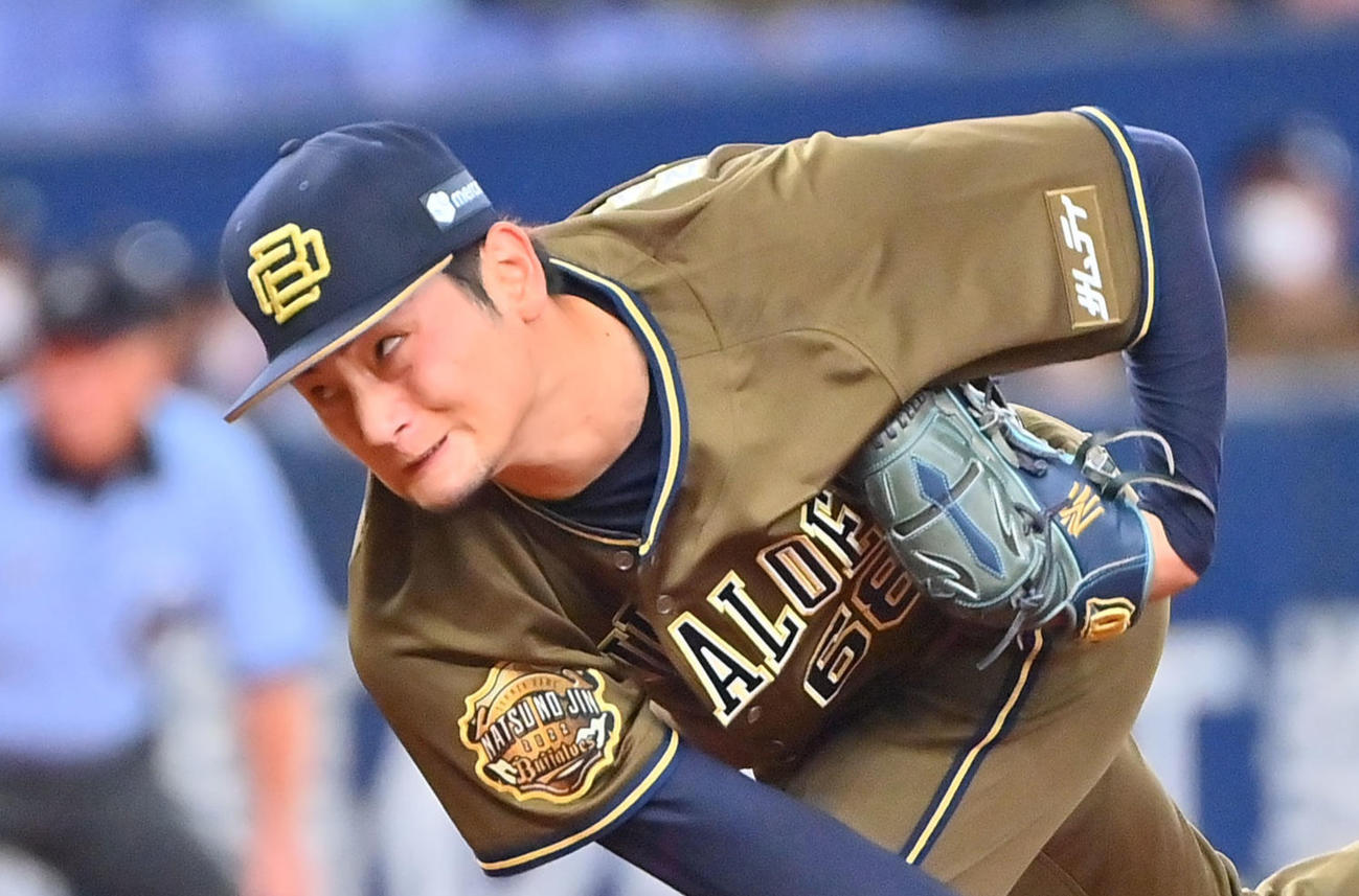 オリックス中村勝（2022年8月7日撮影）
