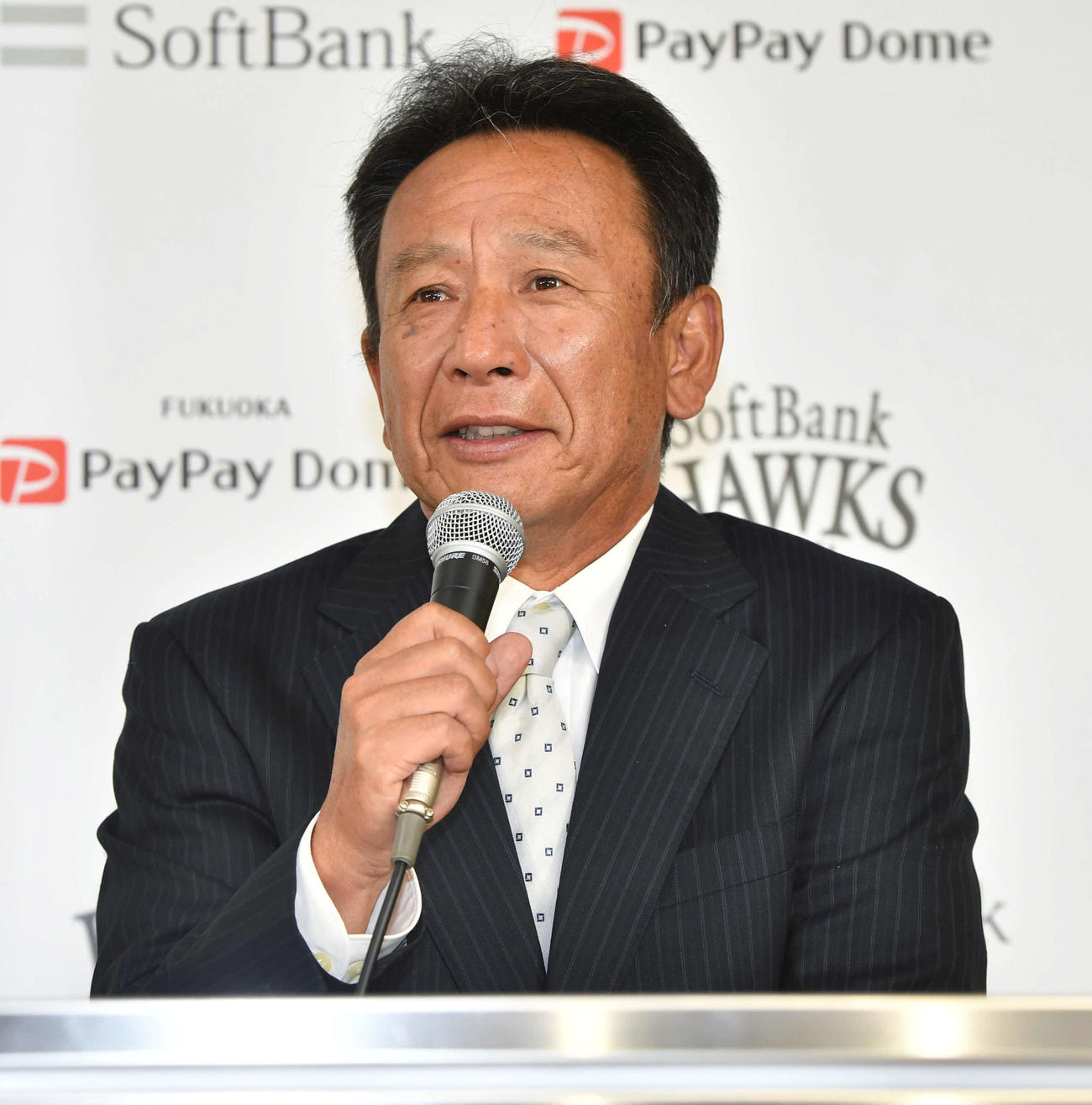 ソフトバンク小川史3軍監督（2021年11月3日撮影）