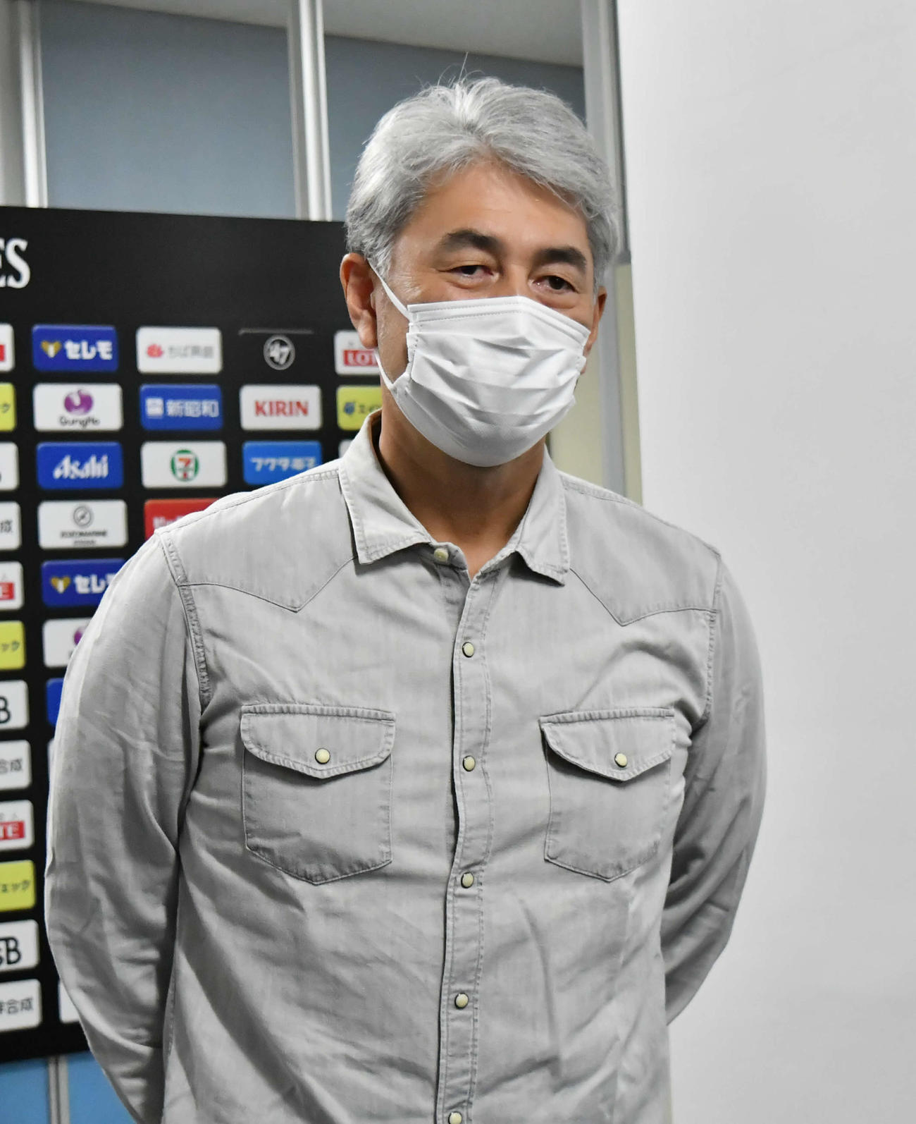 ロッテ吉井新監督（22年10月8日撮影）