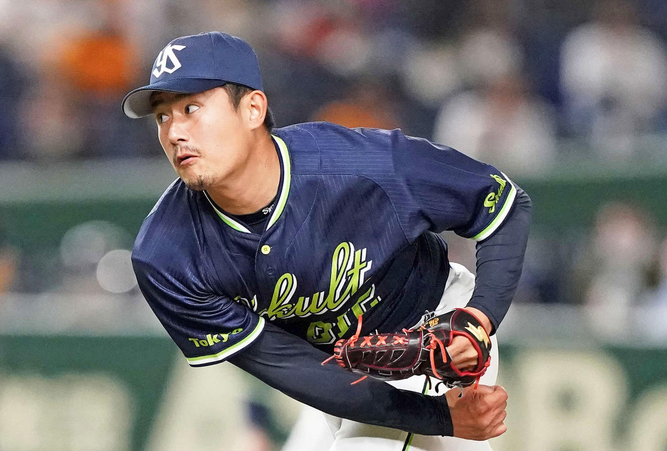 ヤクルト近藤弘樹（2021年3月3日撮影）