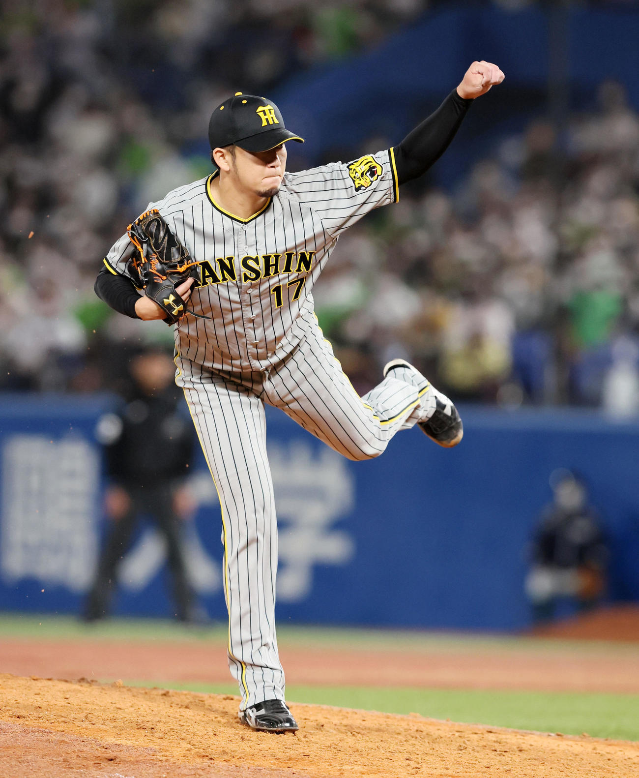 阪神岩貞祐太（2022年10月14日撮影）