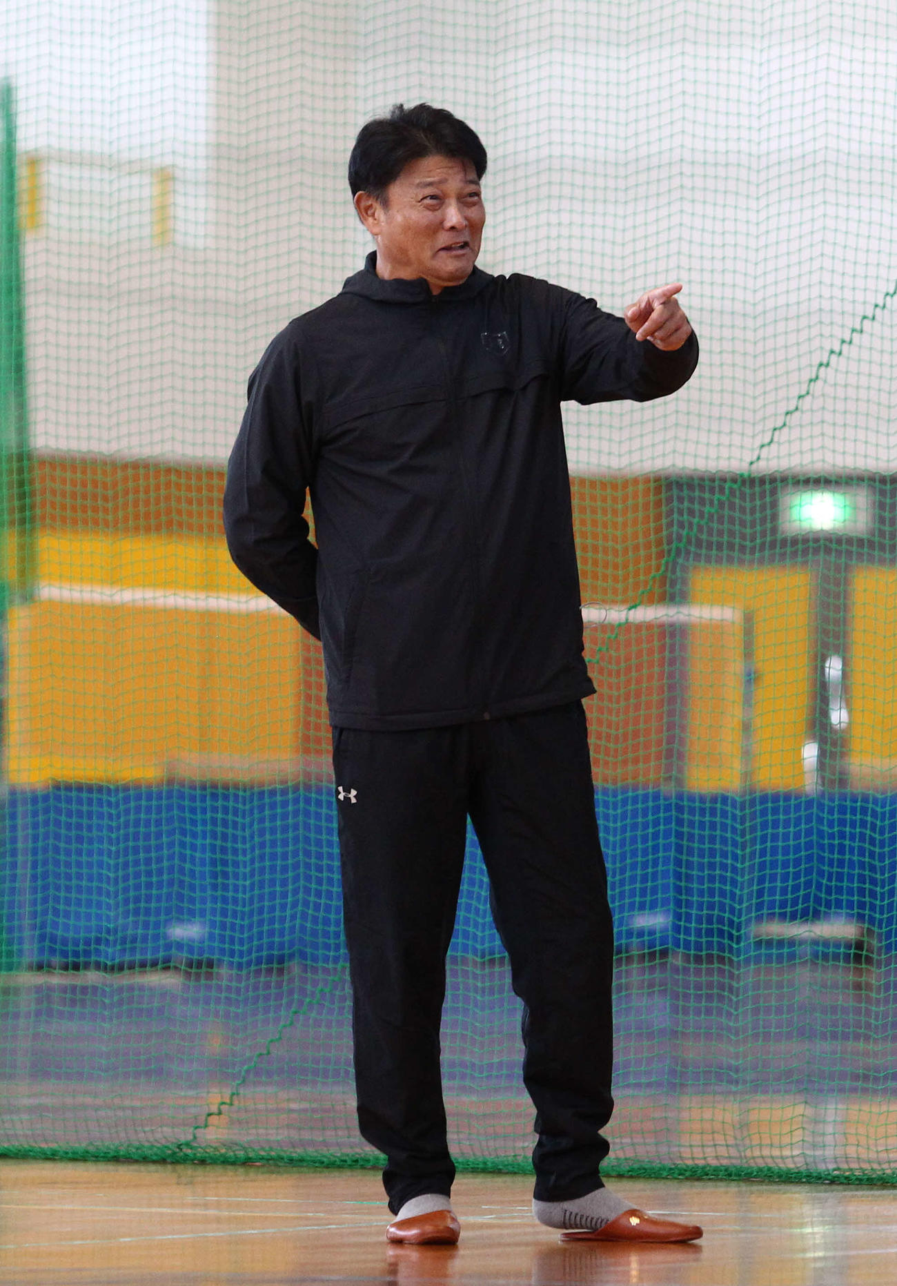 橋上秀樹監督（2021年11月17日撮影）