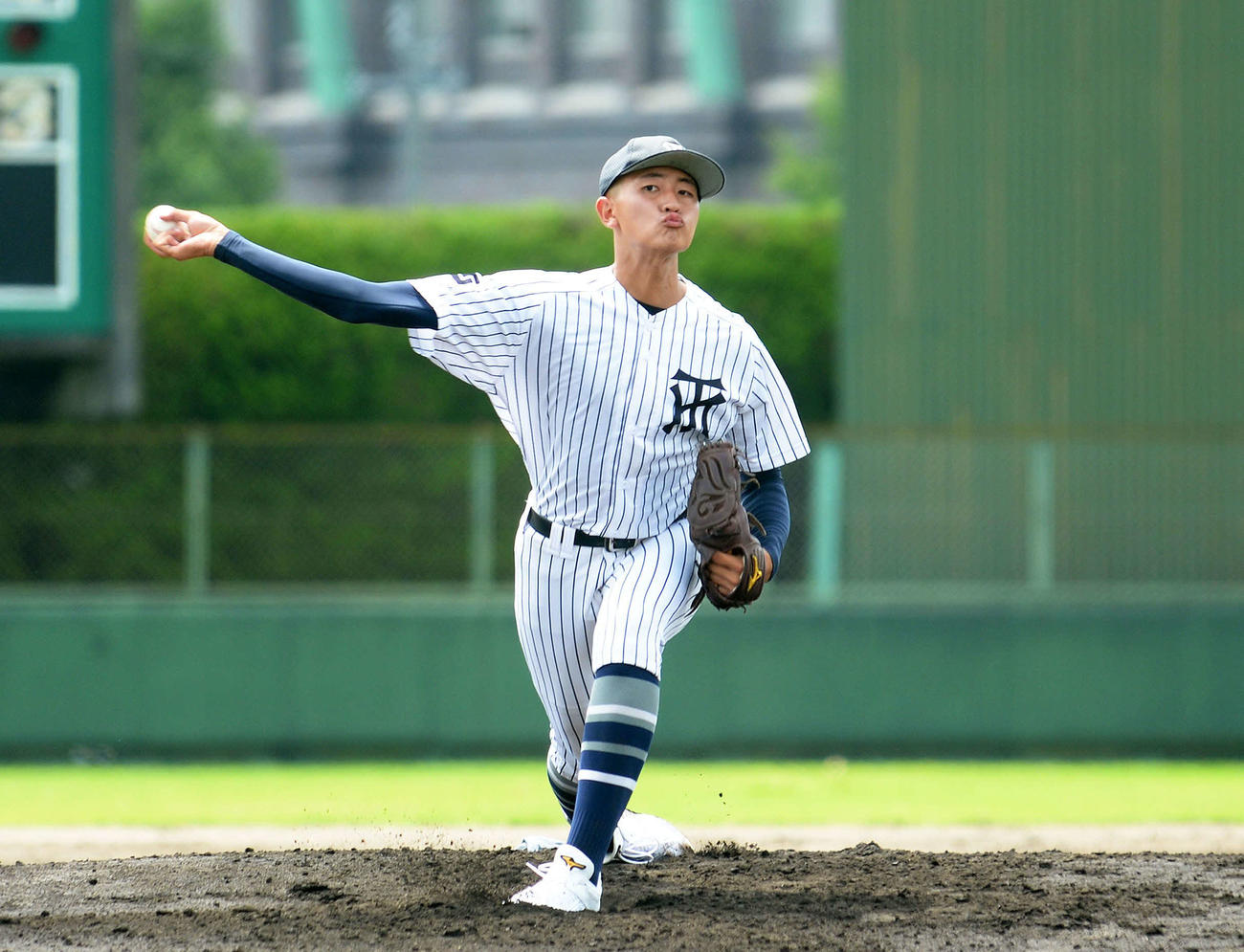 常葉大菊川・安西叶翔（22年7月撮影）