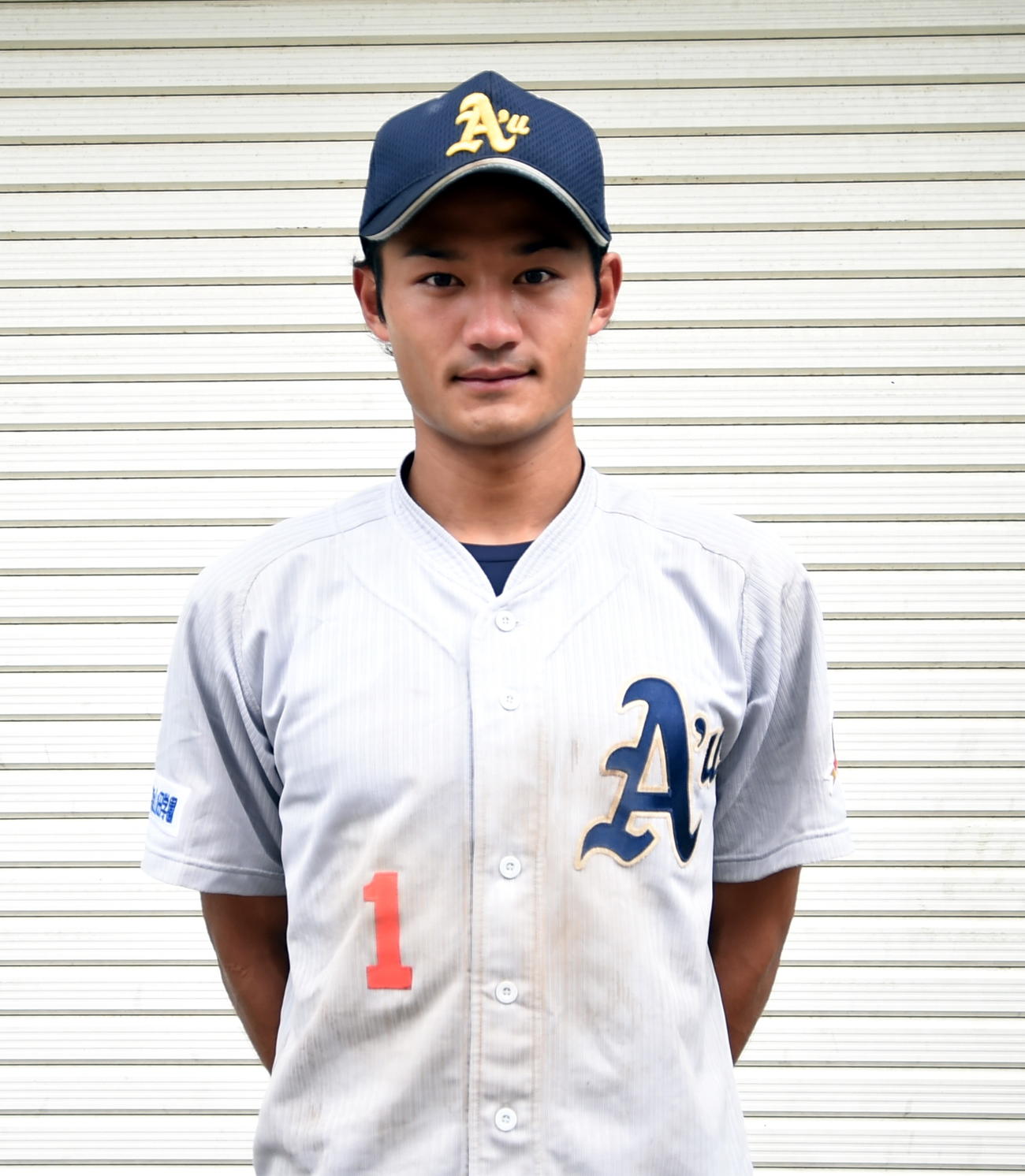 青森大・名原典彦（2022年9月17日撮影）