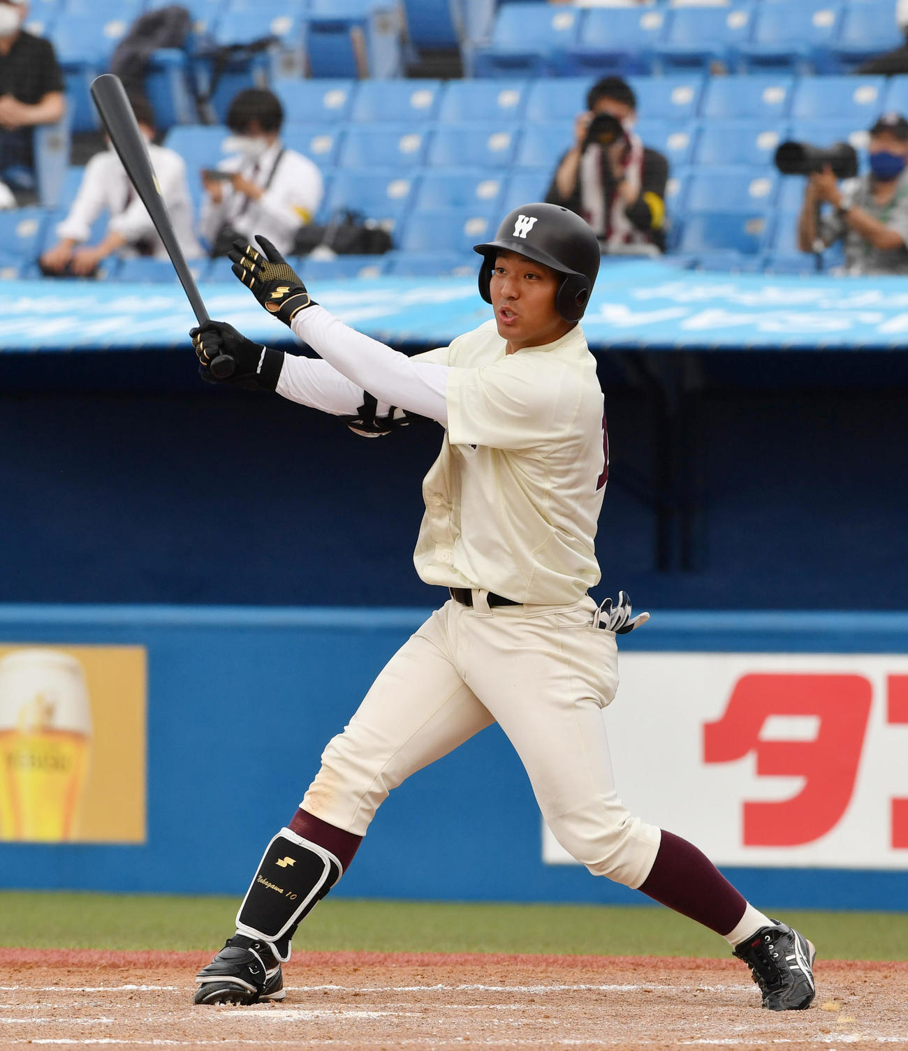 早大・中川卓也（2022年5月14日撮影）