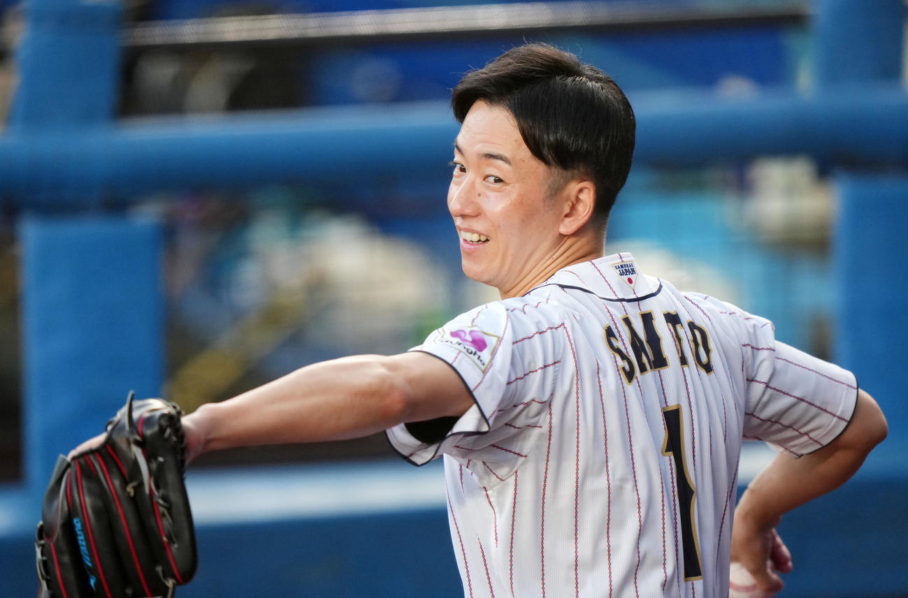 斎藤佑樹氏（2022年8月31日撮影）