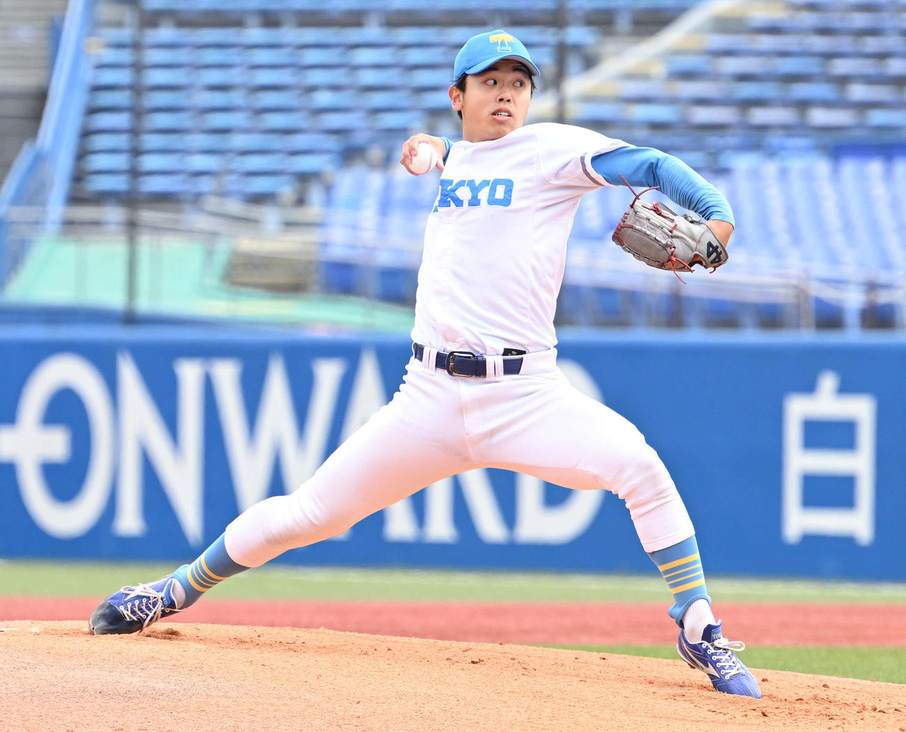 東大・井沢駿介（22年10月9日撮影）