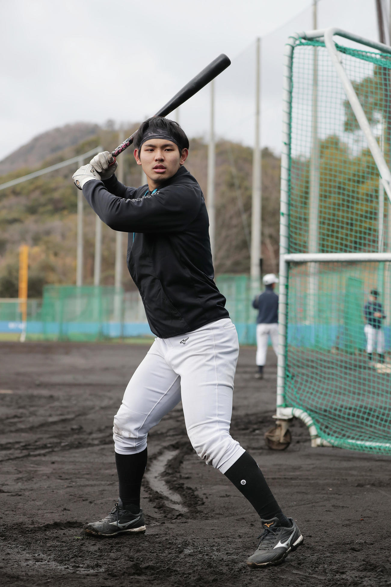 関学大・佐藤太紀（22年1月12日撮影）