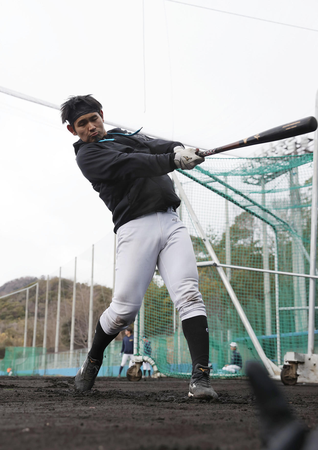 関学大・佐藤太紀（22年1月12日撮影）