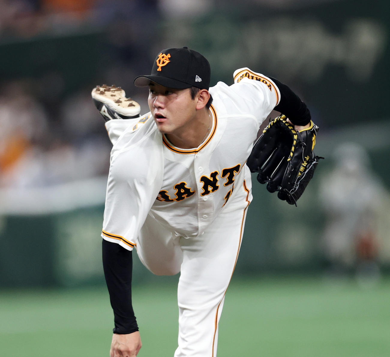 巨人平内龍太（2022年9月撮影）