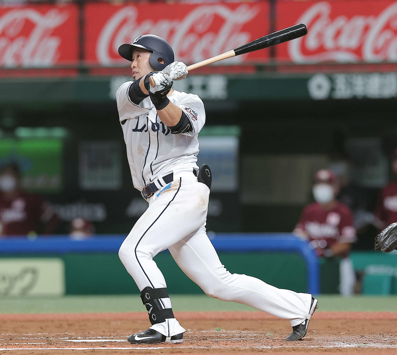 西武外崎修汰（2022年9月19日撮影）