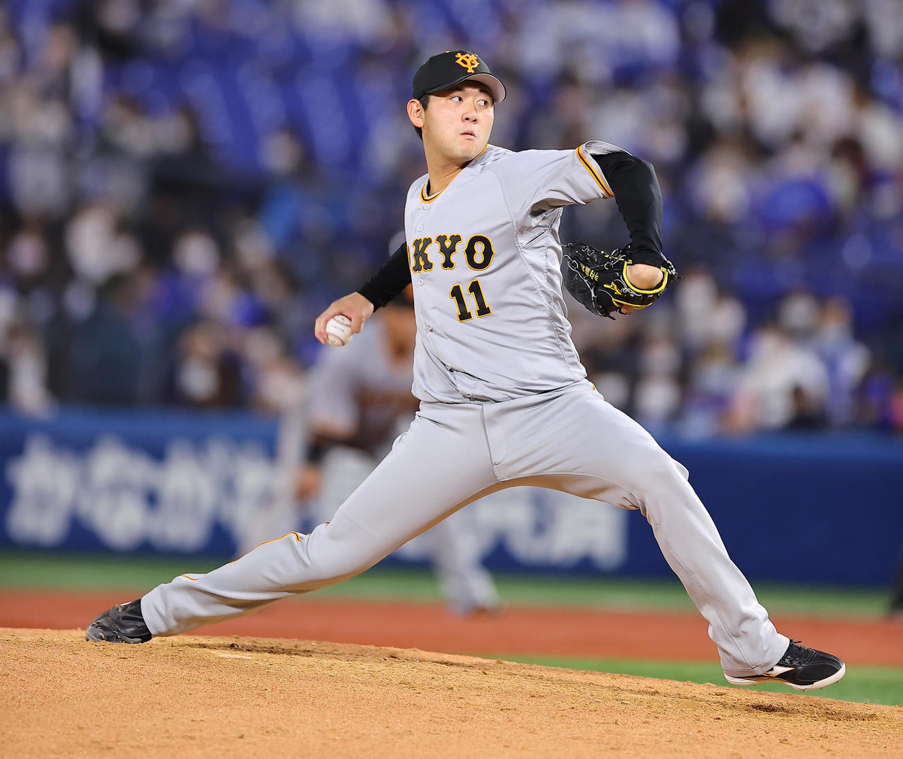 巨人平内龍太（2022年9月22日撮影）