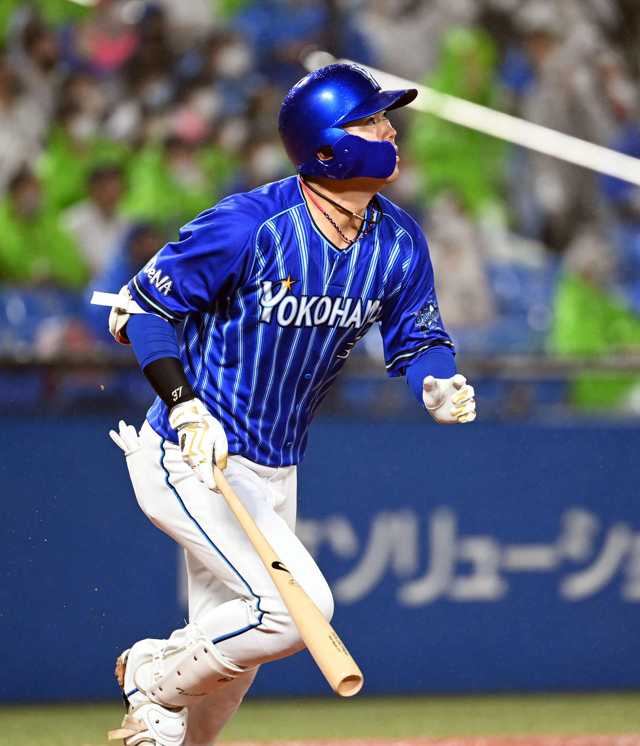DeNA楠本泰史（2022年9月23日撮影）