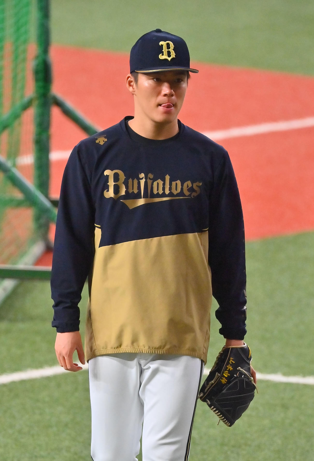 オリックス山本由伸（2022年10月25日撮影）