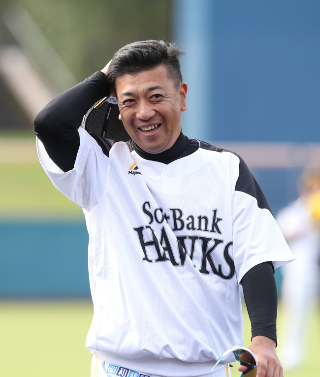 ソフトバンク吉本亮コーチ（2019年11月1日）