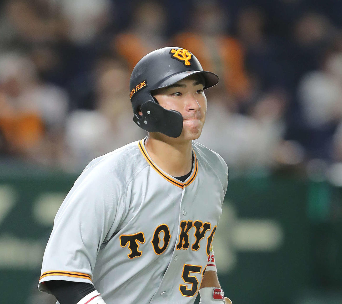 巨人八百板卓丸（2022年7月6日撮影）