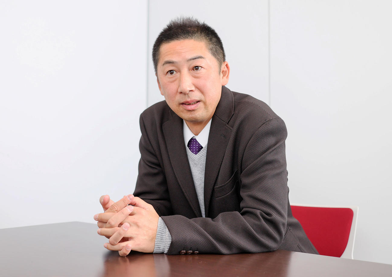 今岡真訪氏（22年1月25日撮影）
